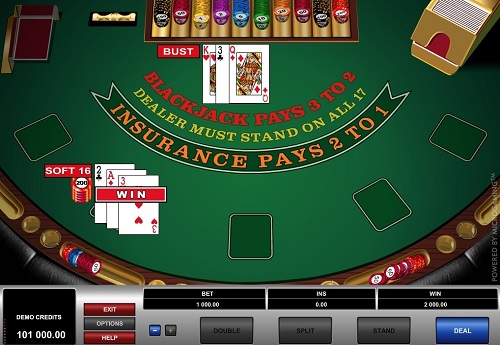 Play European Blackjack USA